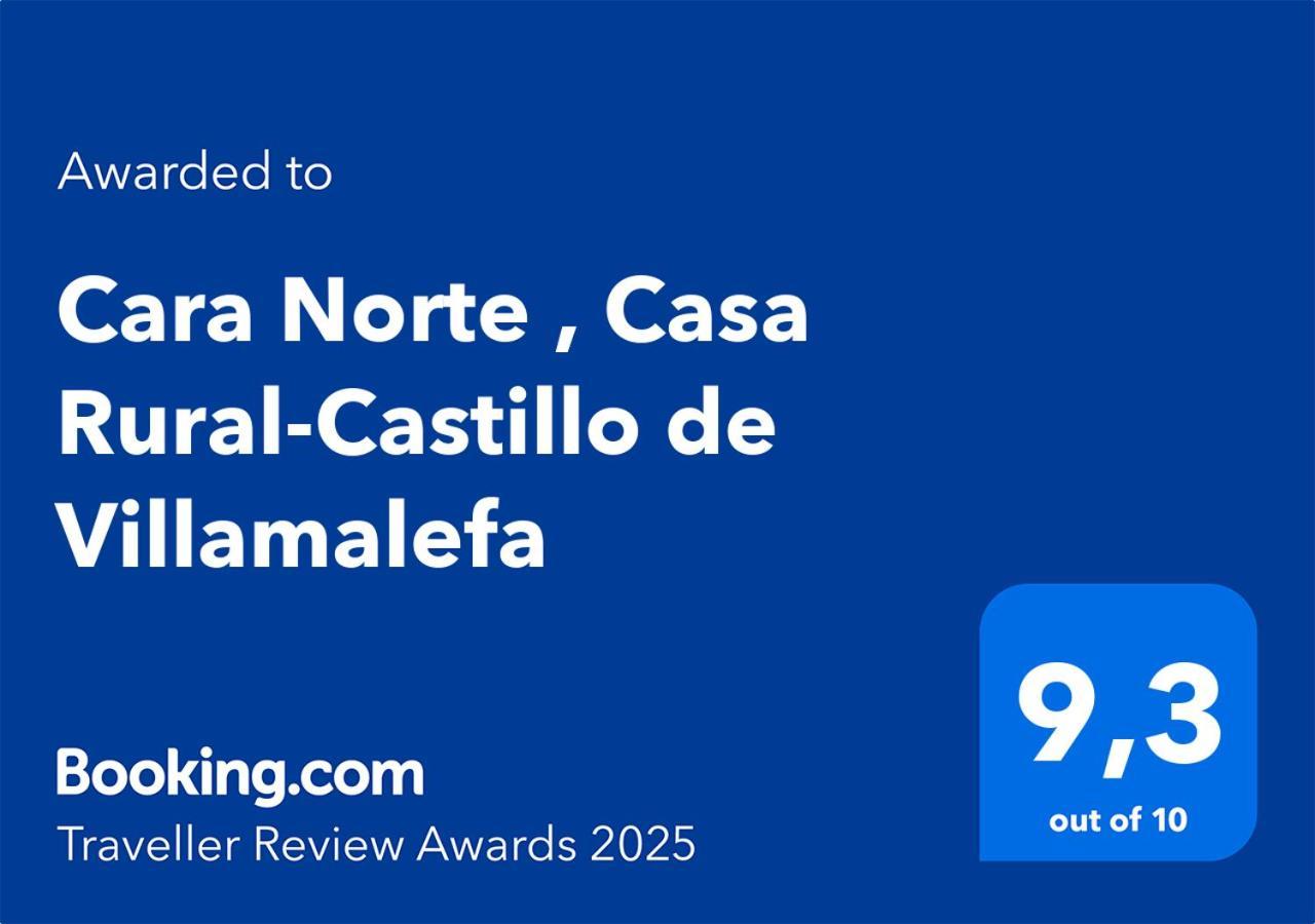Cara Norte , Casa Rural-Castillo De Villamalefa Exterior foto